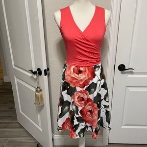 NWT Hailey 23- Gabrielle 2fer Knit Dress- Size Medium